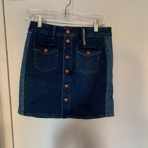NWT Madewell Denim Skirt 27